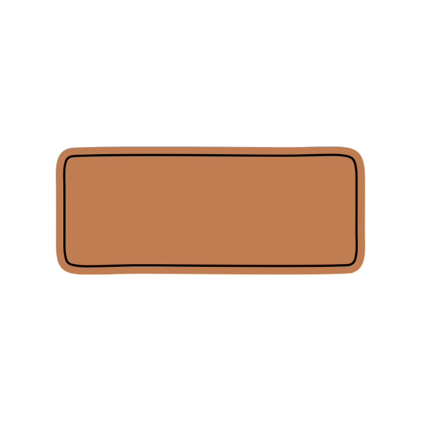 Genuine Leather Patch Rectangle